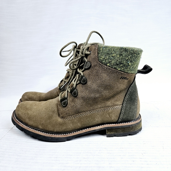 L.L. Bean East Point Tek 2.5 Brown Suede Leather Boot size 9 - Picture 2 of 11